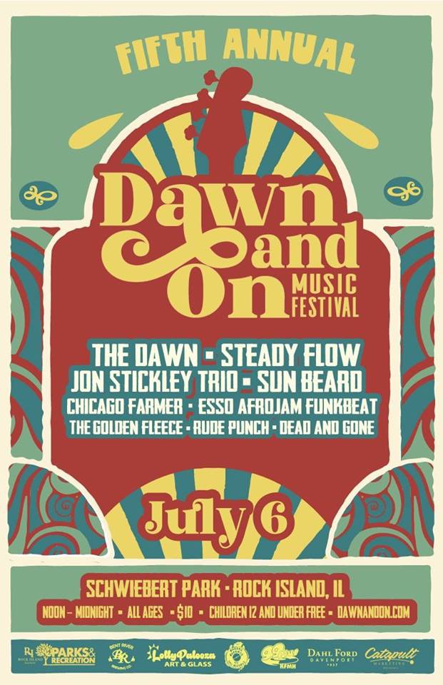 Dawn and On Music Festival Shining On Schwiebert Park | Quad ...