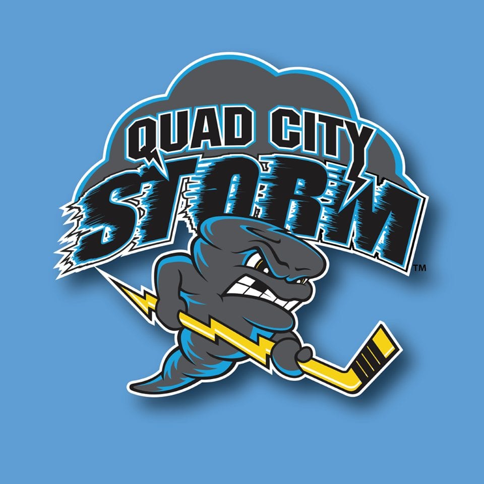 Quad City Storm Sign Cole Golka Quad Cities >