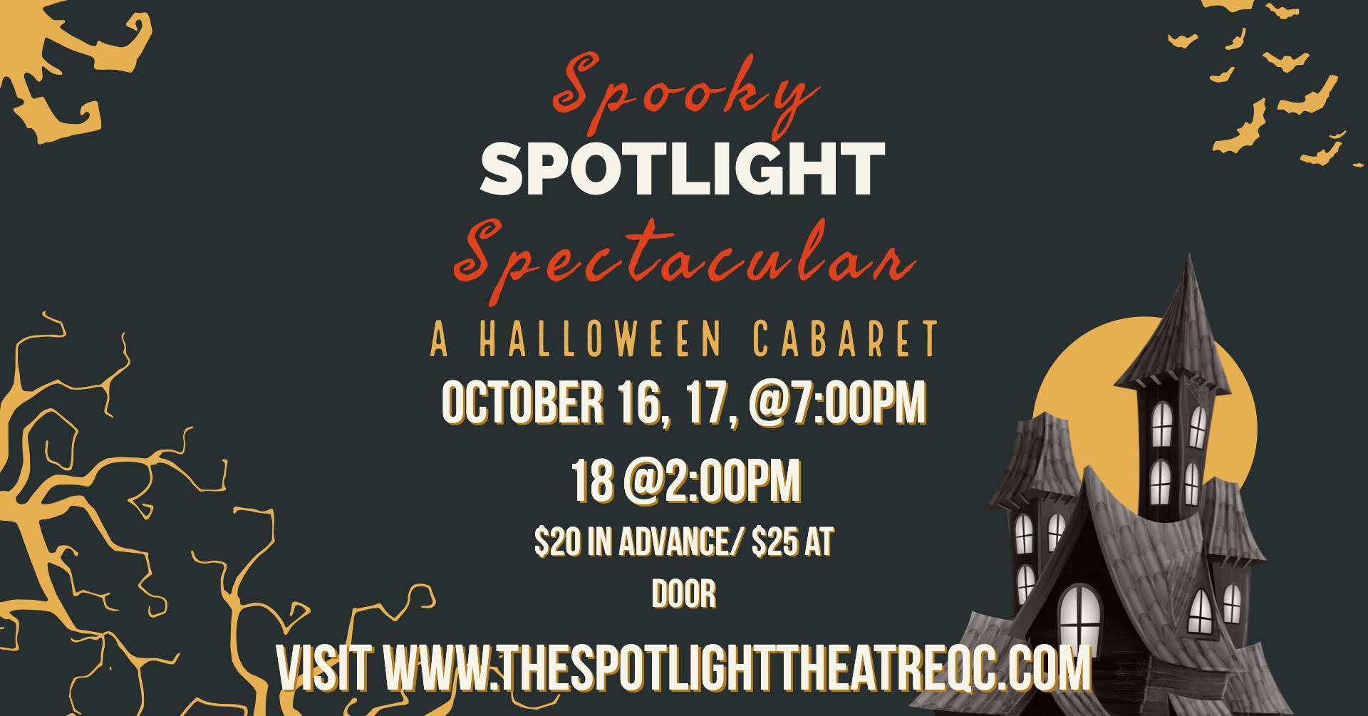 Spotlight Theater In Moline Unveiling A Halloween Cabaret! Quad