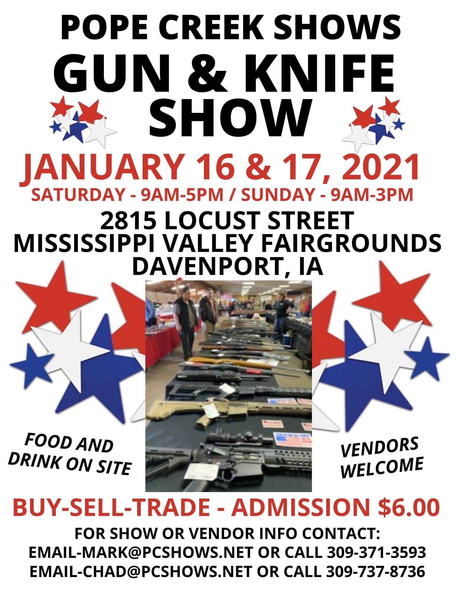 Gun And Knife Show Rolling Into Davenport Fairgrounds Quad Cities