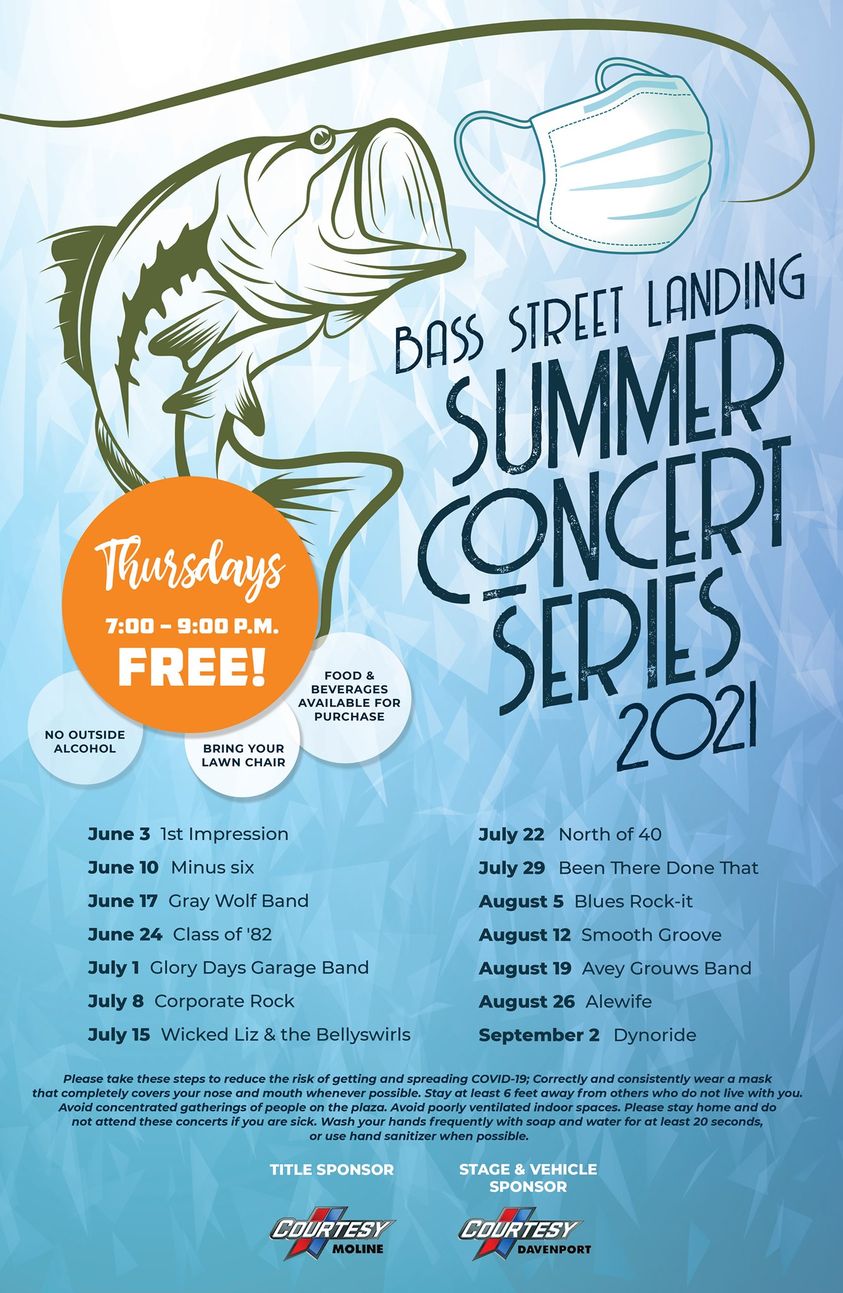 Live Summer Concert Series in Quad Cities Return This Month Quad