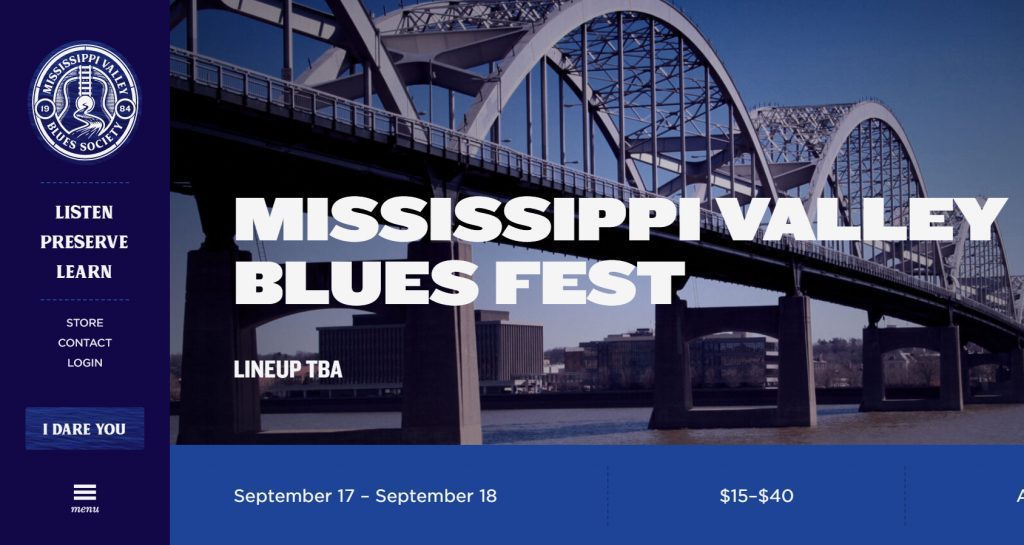 UPDATED CONCERT INFO! Mississippi Valley Blues Fest Returning To The