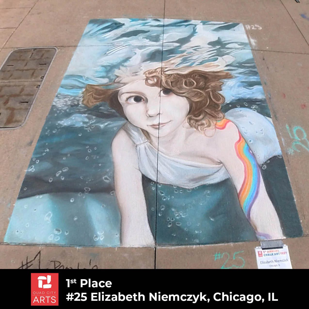 Quad City Arts Announces Chalk Art Fest Winners! Quad