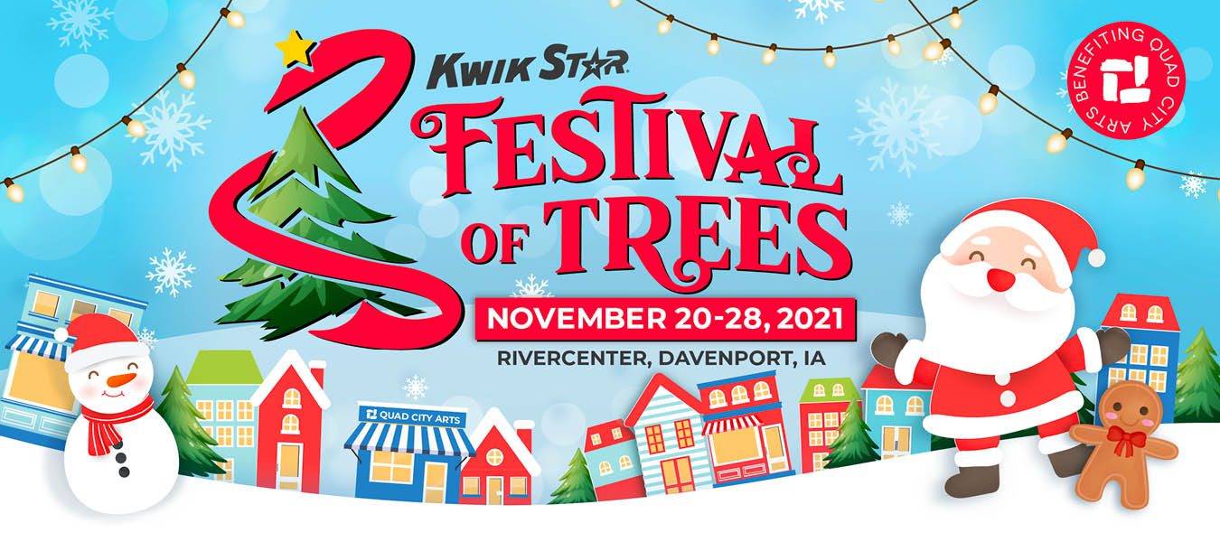 Quad City Arts to Bring Back InPerson Festival of Trees in November