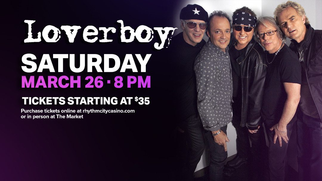 NEW CONCERT ALERT! Loverboy Coming To Rhythm City Casino In Davenport