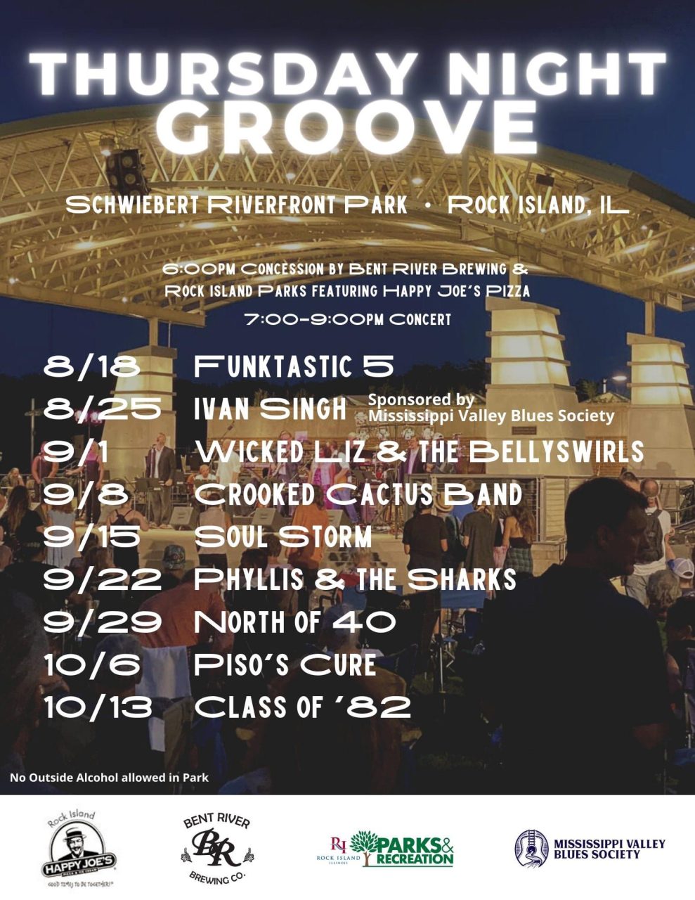 Funktastic 5 Playing Tonight At Thursday Night Groove In Downtown Rock