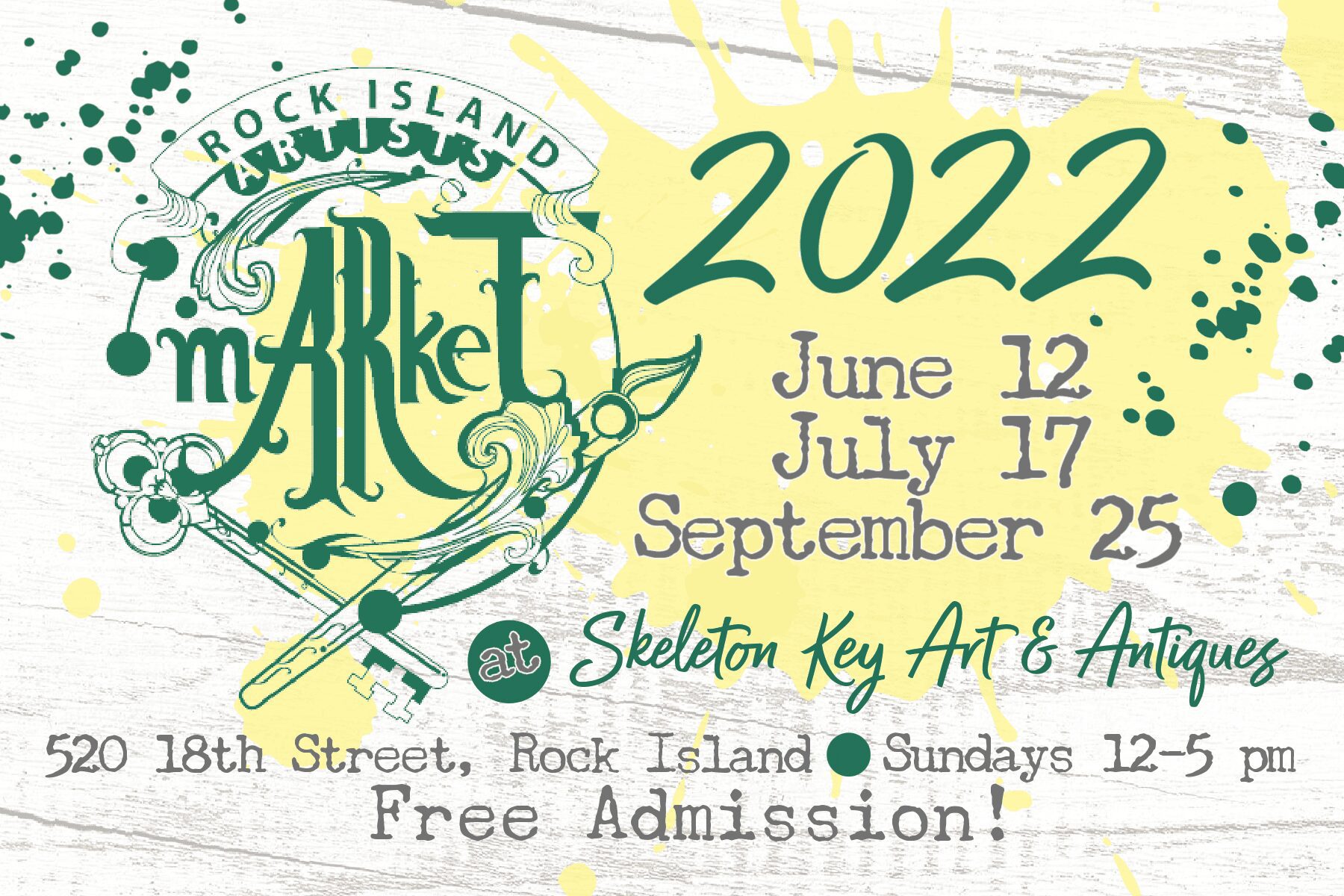 Final 2022 Rock Island Artists’ Market This Sunday Quad Cities