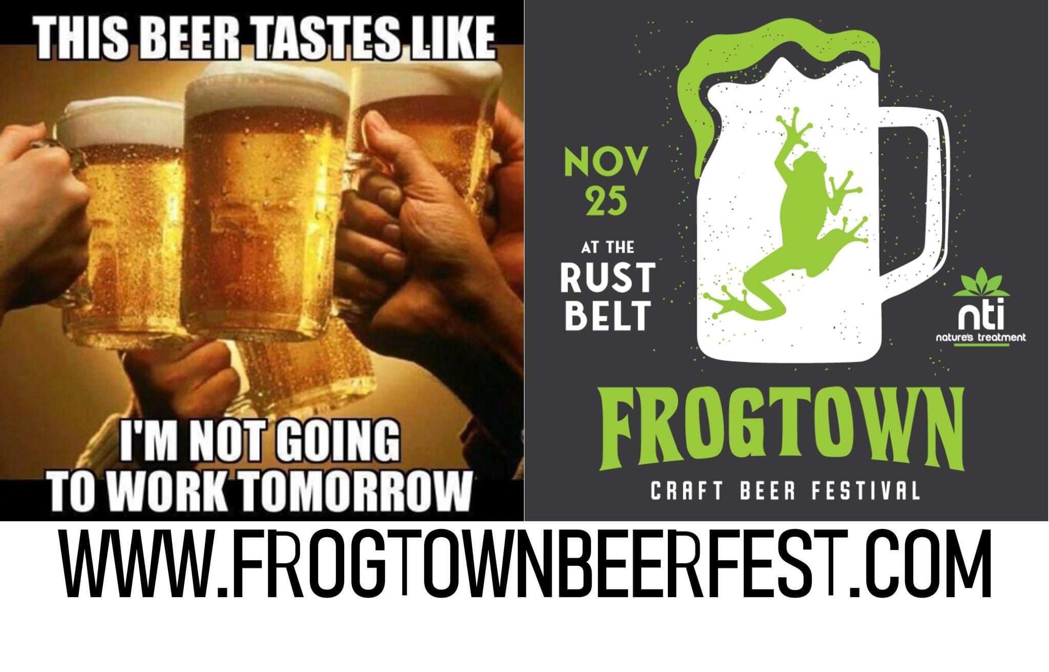 Frog Town Beer Fest Returns Tonight At East Moline's Rust Belt Quad