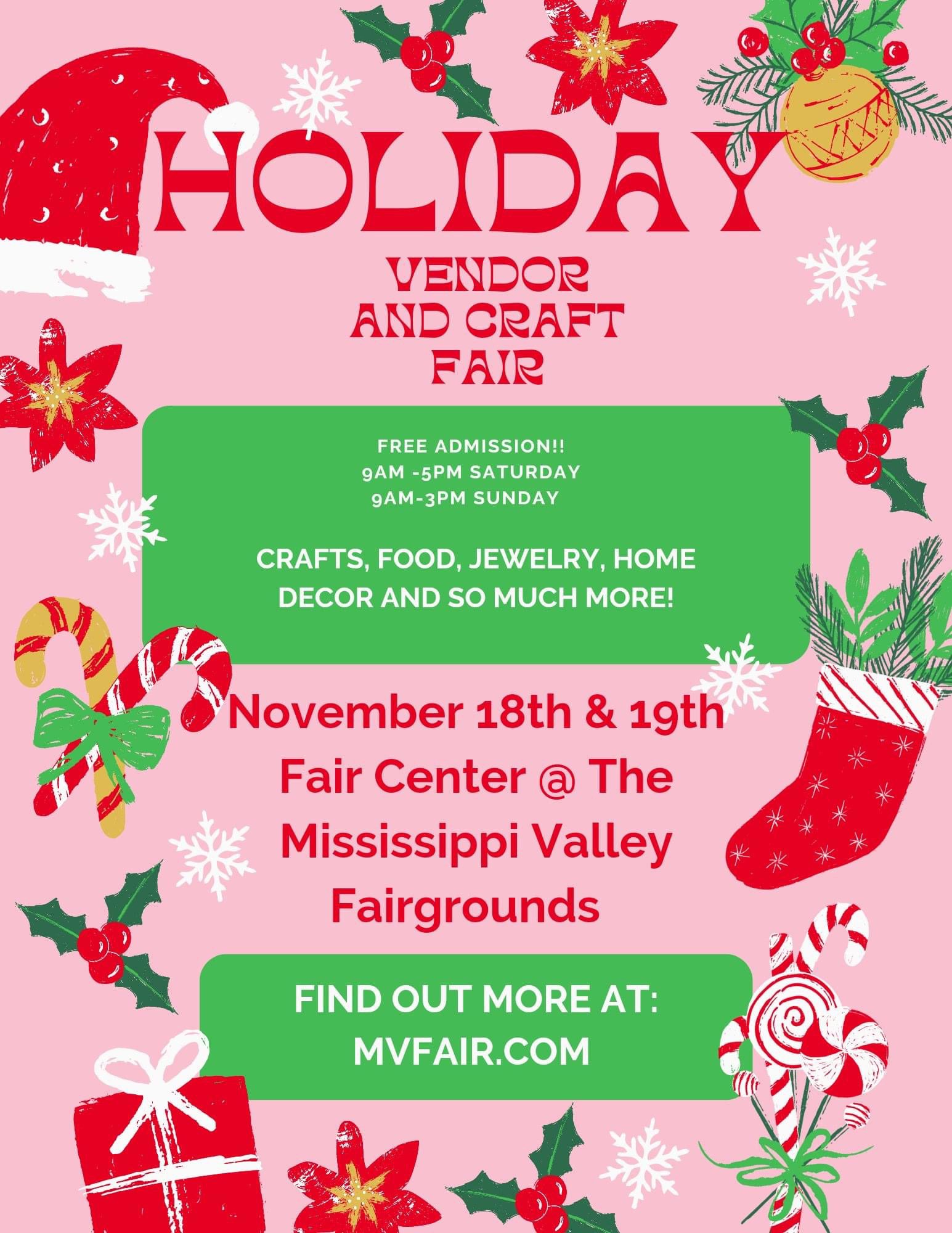 Holiday Craft Fair Hits the Mississippi Valley Fairgrounds | Quad ...